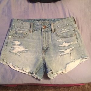 Denim AE Shorts
